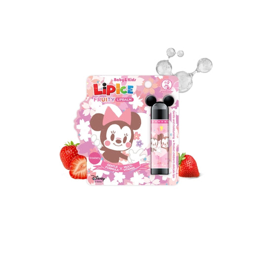Mentholatum Lipcare LipIce Kids Lipbalm Strawberry Flavor 3.5g