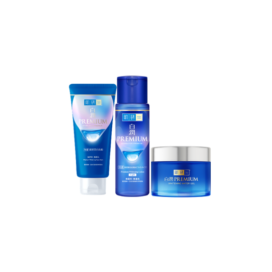 Hada Labo Premium Whitening Light Set - Normal/Oily/Combination Skin