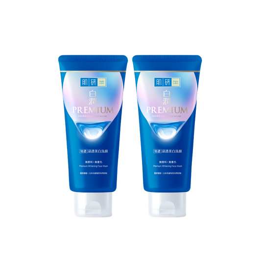 Hada Labo Premium Whitening Face Wash 100g
