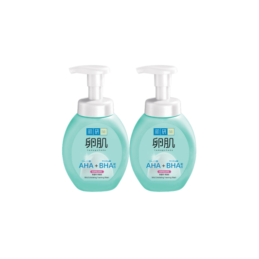 Hada Labo AHA/BHA Foaming Wash 160ml | Single Pack | Twin Pack