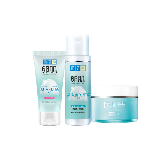 Hada Labo AHA+ BHA Set - For Oily/ Combination Skin
