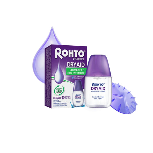 Rohto Advanced Dry Aid Eye Drops 10ml packshot