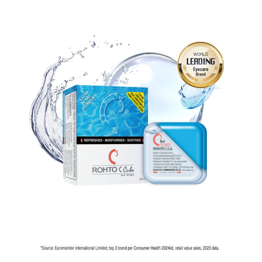 Rohto C Cube Eye Drops 8ml award packshot