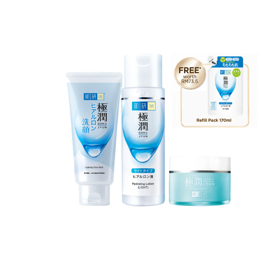 Hada Labo Skin Soothing Set- For Oily/ Combination Skin