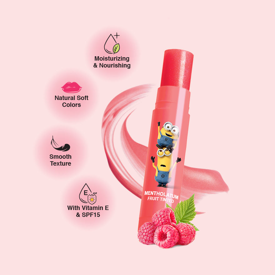 LipIce Tinted Lipbalm Raspberry Red (Minions) 3.5g – Mentholatum