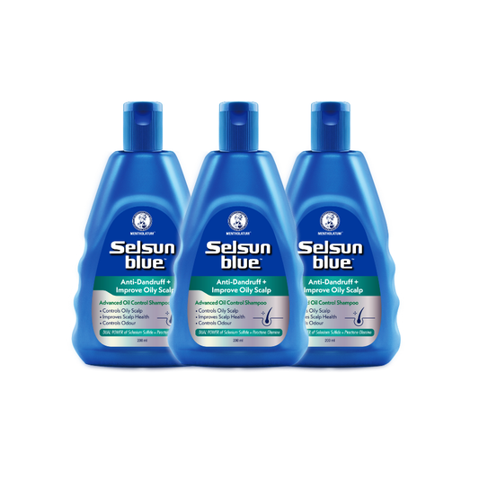 Selsun Blue (Advanced Oil Control) Anti-Dandruff & Scalp Care Shampoo 200ml