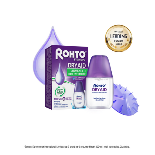 Rohto Advanced Dry Aid Eye Drops 10ml