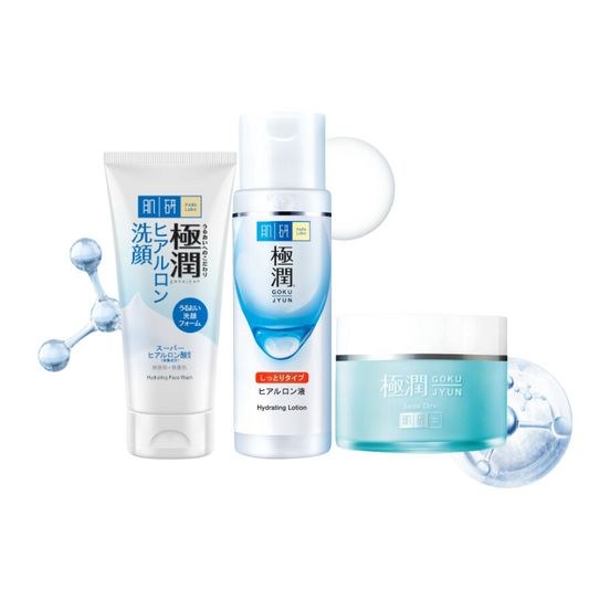 Hada Labo Hydrating Rich Set - For Normal/ Dry/ Dehydrated Skin