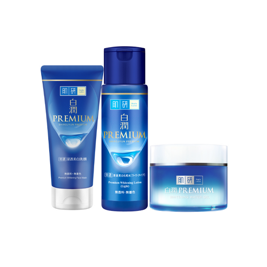 Hada Labo Premium Whitening Light Set - Normal/Oily/Combination Skin