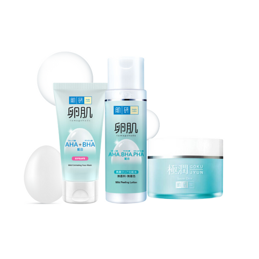 Hada Labo AHA+ BHA Set - For Oily/ Combination Skin