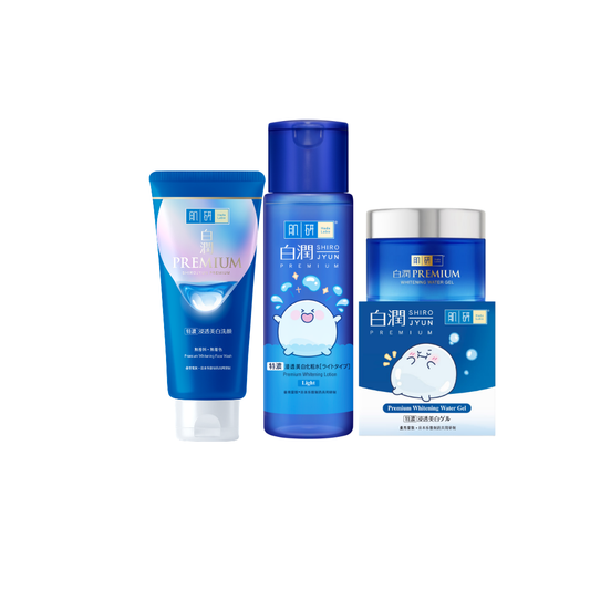 Hada Labo Premium Whitening Light Set - Normal/Oily/Combination Skin