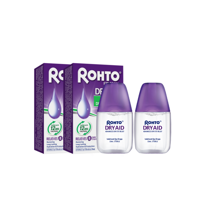 Rohto Advanced Dry Aid Eye Drops 10ml – Mentholatum Malaysia