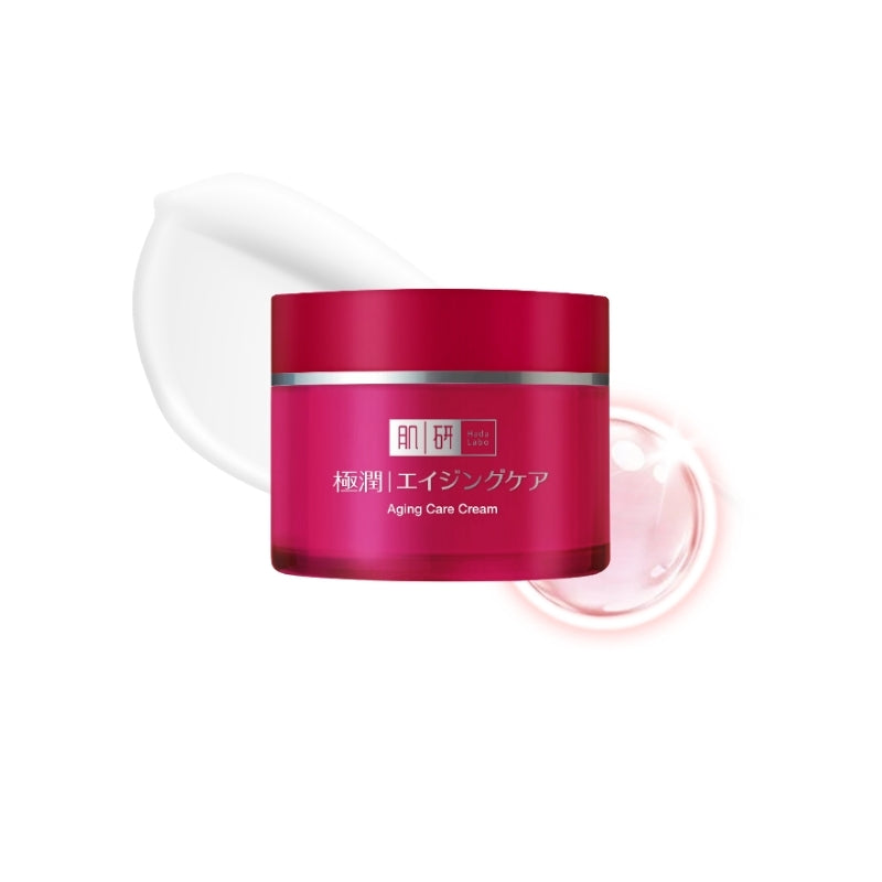 Hada Labo Aging Care Cream 50g element background packshot