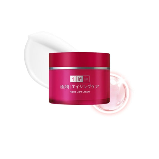Hada Labo Aging Care Cream 50g element background packshot