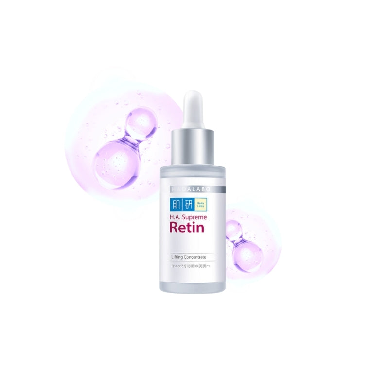 Hada Labo H.A. Supreme Retin Lifting Concentrate 30ml element background packshot