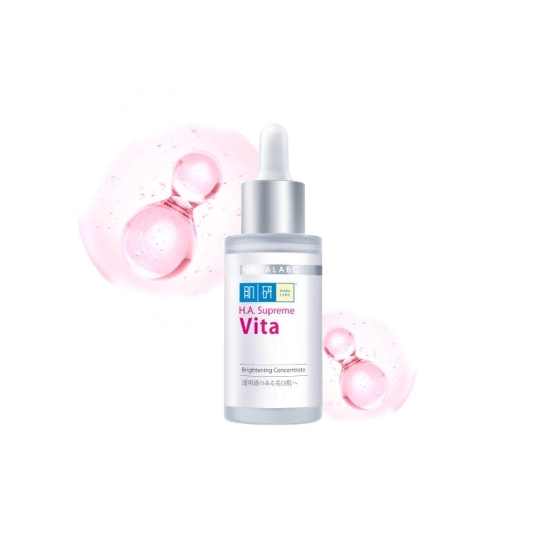 Hada Labo H.A. Supreme Vita Brightening Concentrate 30ml element background packshot