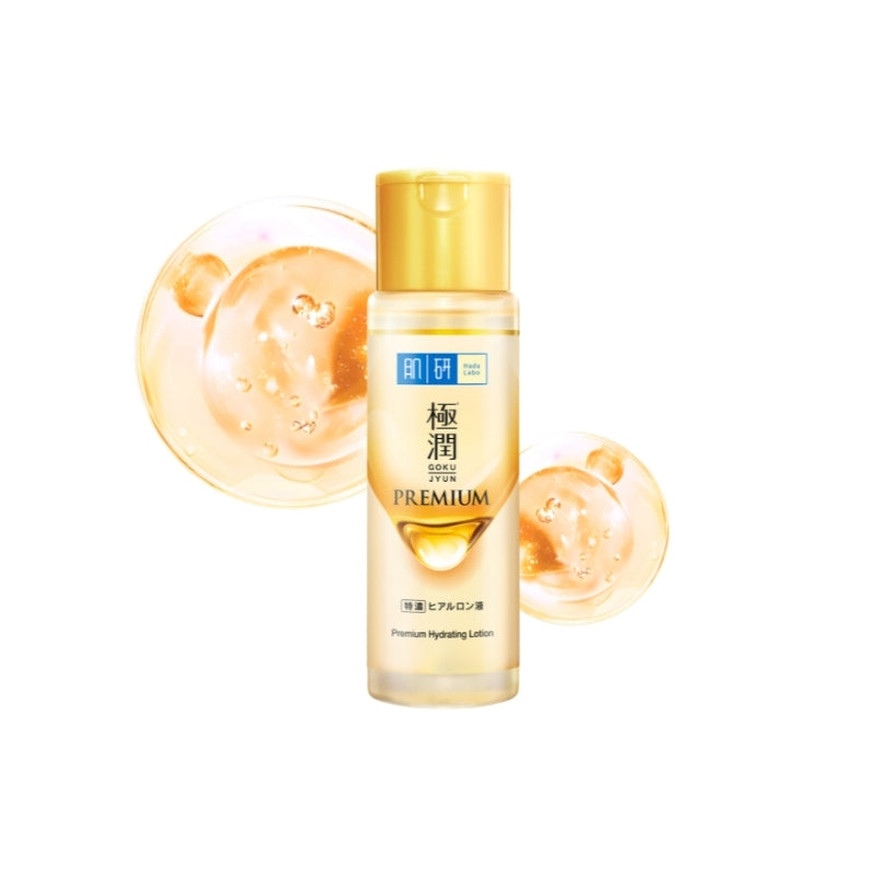 Hada Labo Premium Hydrating Lotion 170ml element background packshot