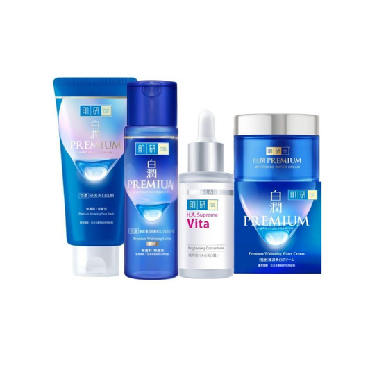 Hada Labo Premium Whitening 4-Step Set Rich / Mulbbangi Limited Edition