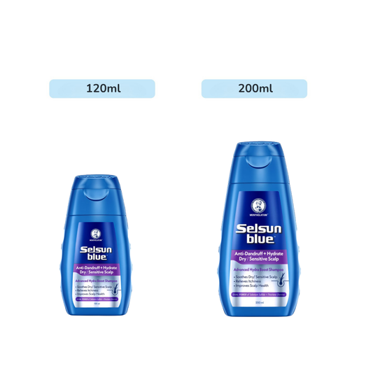 SELSUN BLUE (Advanced Hydra Boost) Anti Dandruff & Scalp Care Shampoo