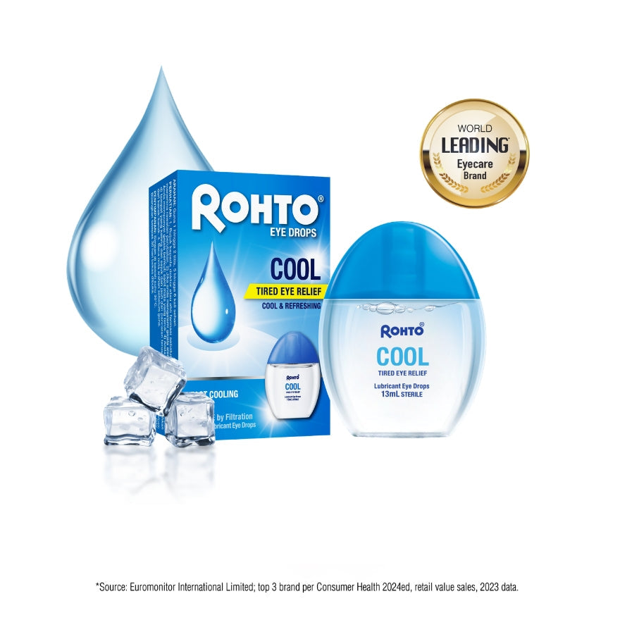 Rohto Cool Eye Drops 13ml award packshot