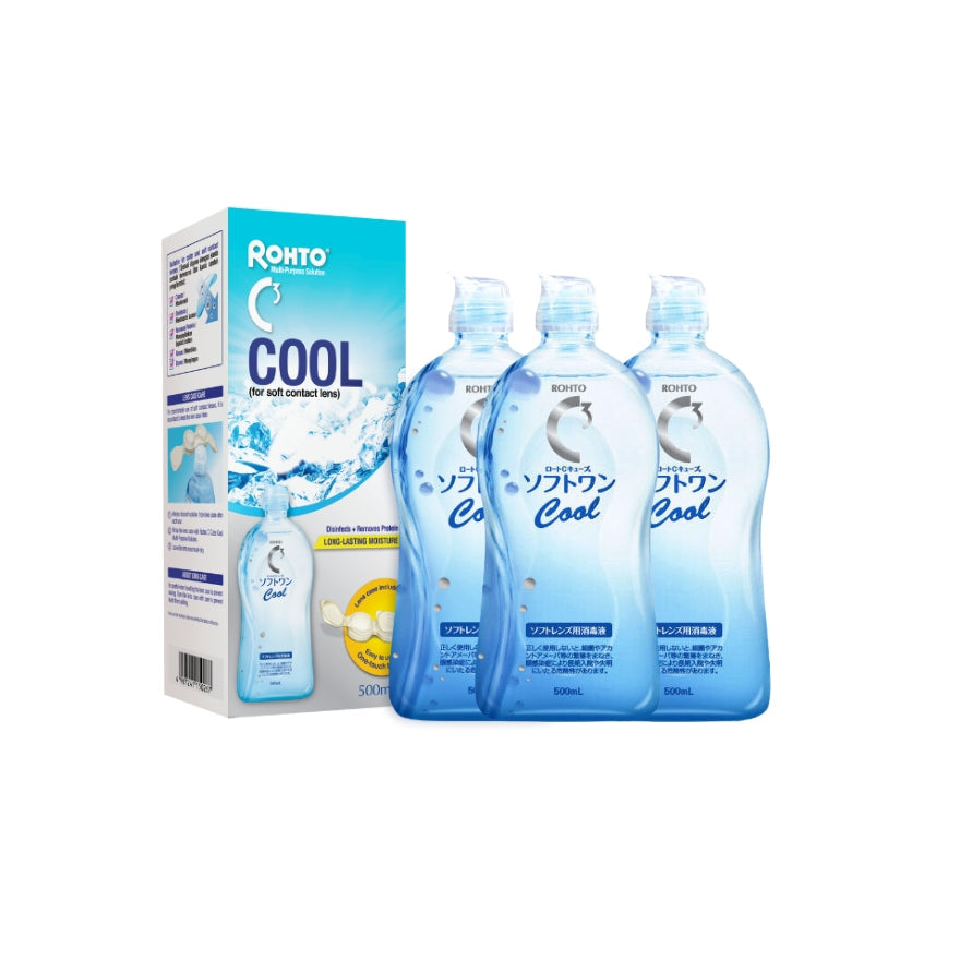 Rohto Cool Multi-Purpose Solution 500ml trio pack