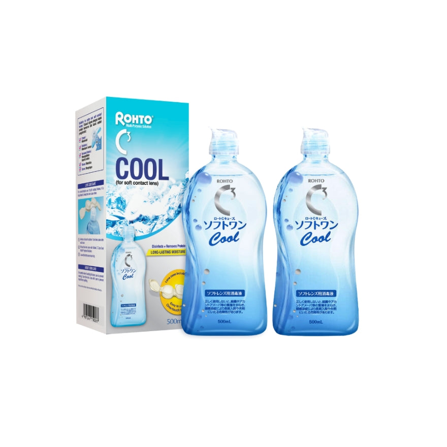 Rohto Cool Multi-Purpose Solution 500ml twin pack
