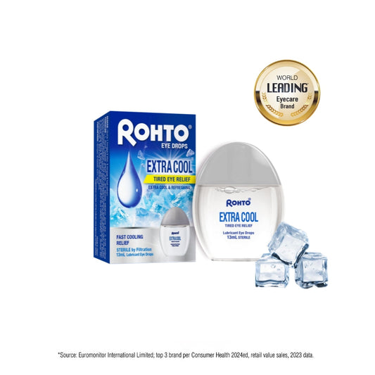 Rohto Extra Cool Eye Drops 13ml award packshot